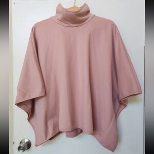 Tuckernuck Primrose pink piper poncho jacket sweater